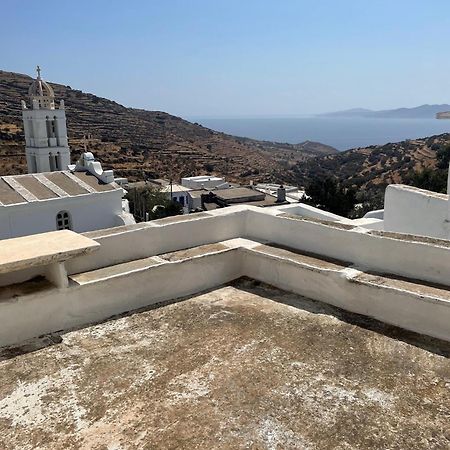 Cycladic House With Amazing View In Potamia Village Dio Choria Exteriér fotografie