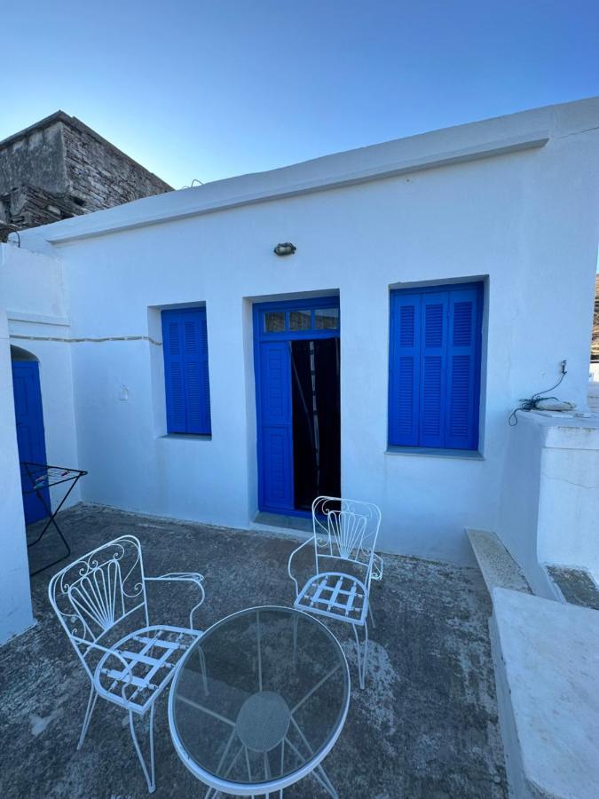 Cycladic House With Amazing View In Potamia Village Dio Choria Exteriér fotografie